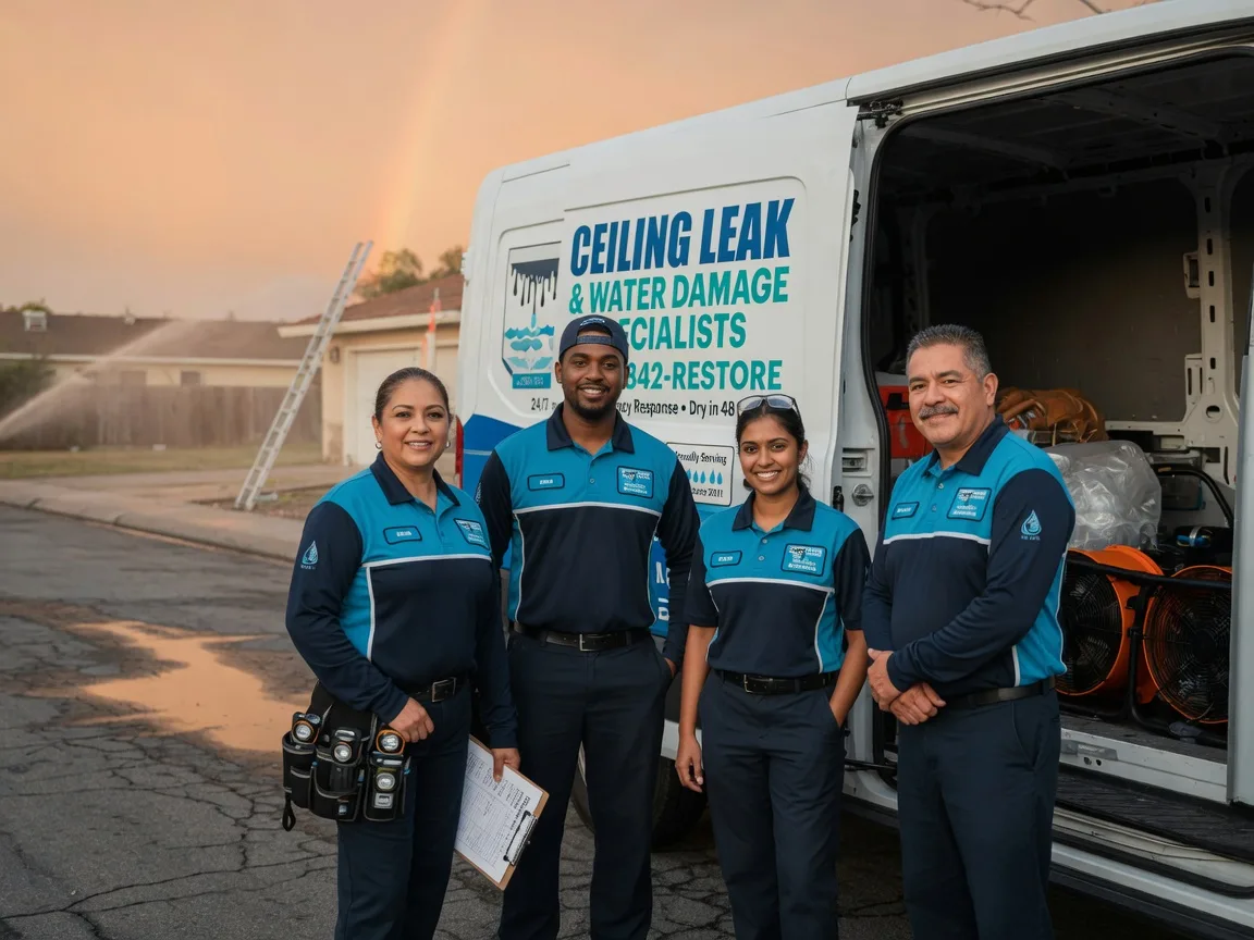 Ceiling Leak Cleanup company in Java, SD